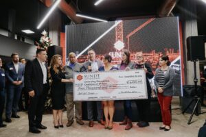 Drowning Prevention coalition of el paso accepts check from sundt foundation