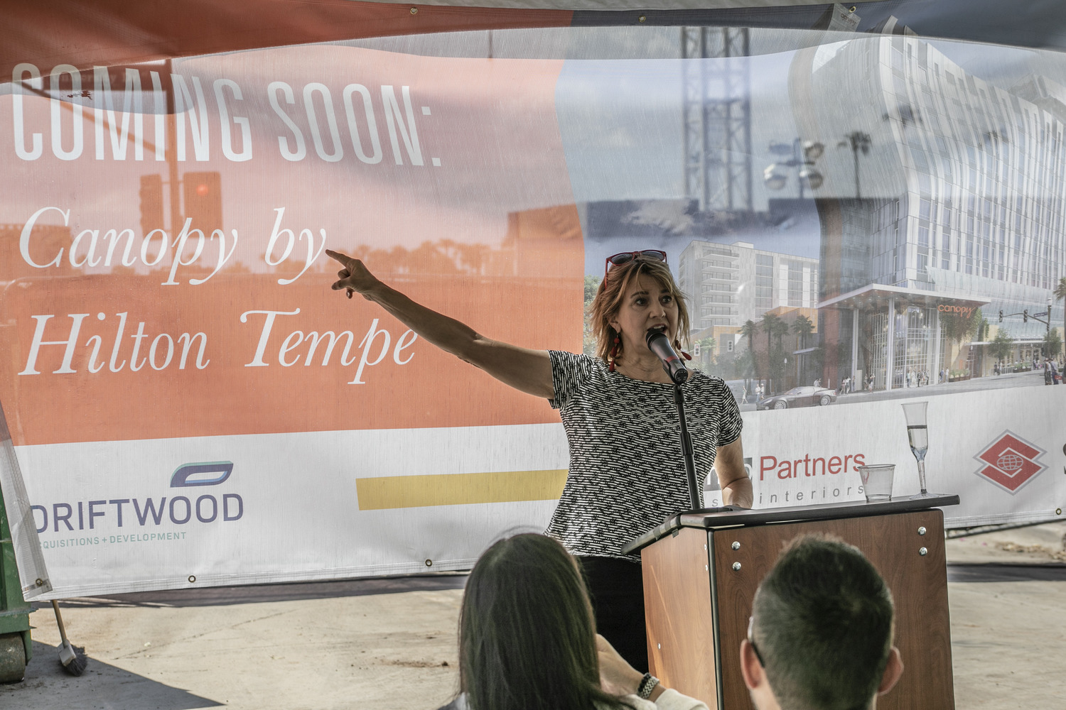 Tempe Vice Mayor Lauren Kuby commented on downtown's need for quality hotel and conference space, for business and leisure travelers as well as visitors to ASU. Also, she said, 