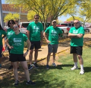 Earth Day Relay Team