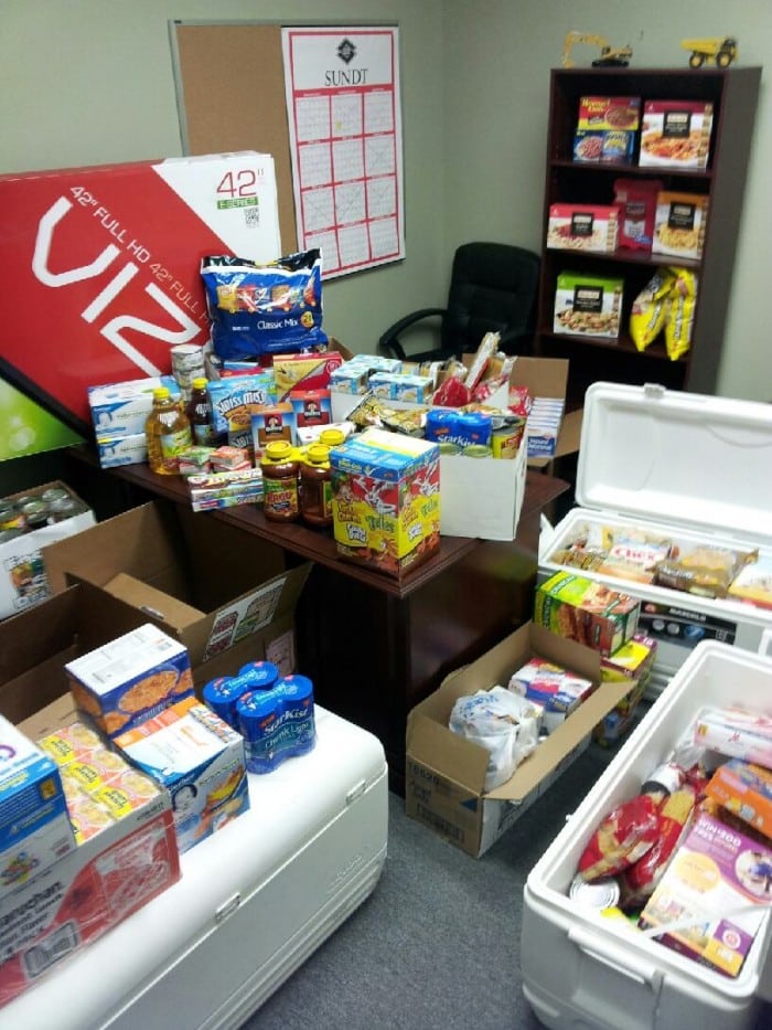 El Paso food drive