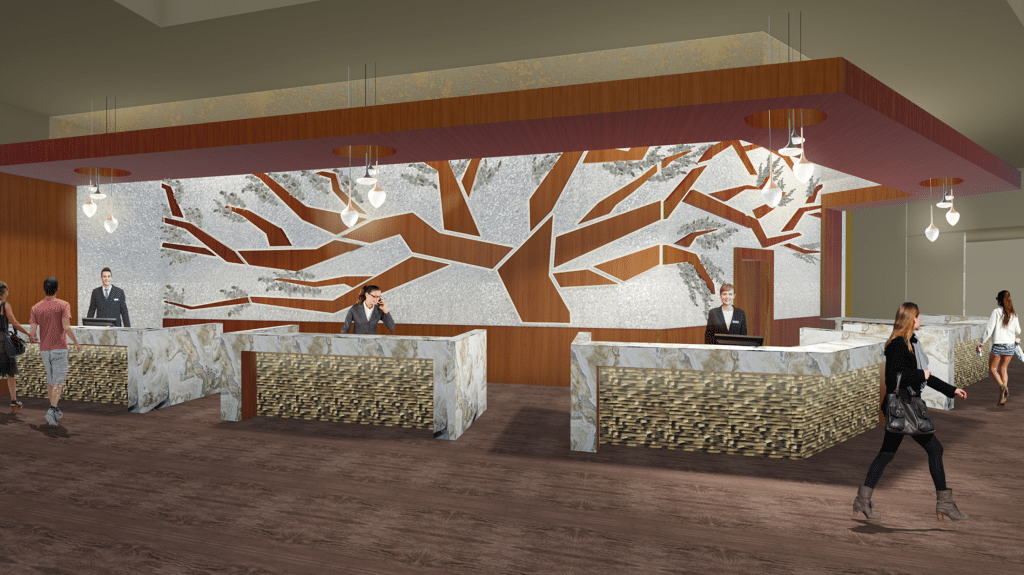 Front Desk Rendering