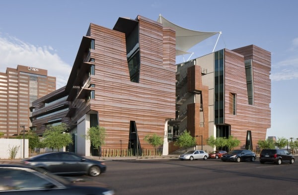 Sundt constructed the Health Sciences Education Building at Phoenix Biomedical Campus with joint venture partner DPR Construction.