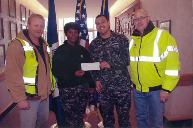 NWS Earle FCPOA Christmas Check Donation-resized