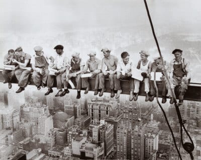 "Lunch Atop a Skyscraper" "Lunch Atop a Skyscraper"