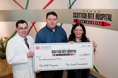 Staff Dr. Mauricio Delgado; guest Bob Anoil; staff Stephanie Brigger