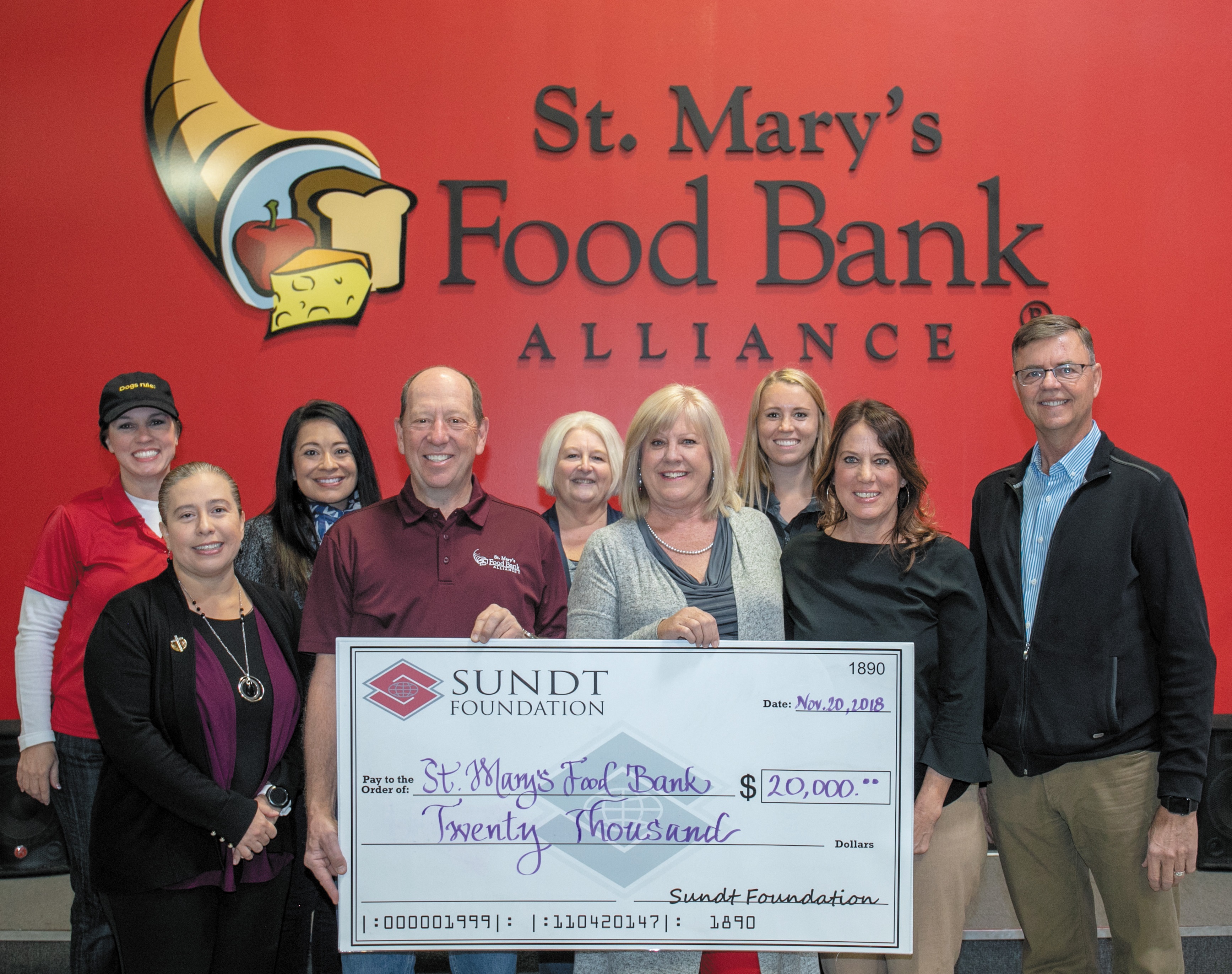 The Sundt Foundation donated $20,000 to St. Mary's Food Bank in Phoenix; our Tempe and Phoenix offices participated in the Arizona Builders Alliance Toy Drive, which helped over 1,200 children; and we 