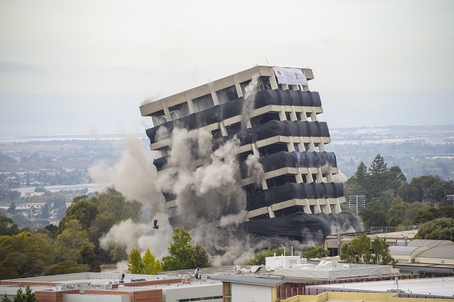 University Building Imploded As Part of $40 Million Project - Construction  Company &amp; General Contractor | Sundt