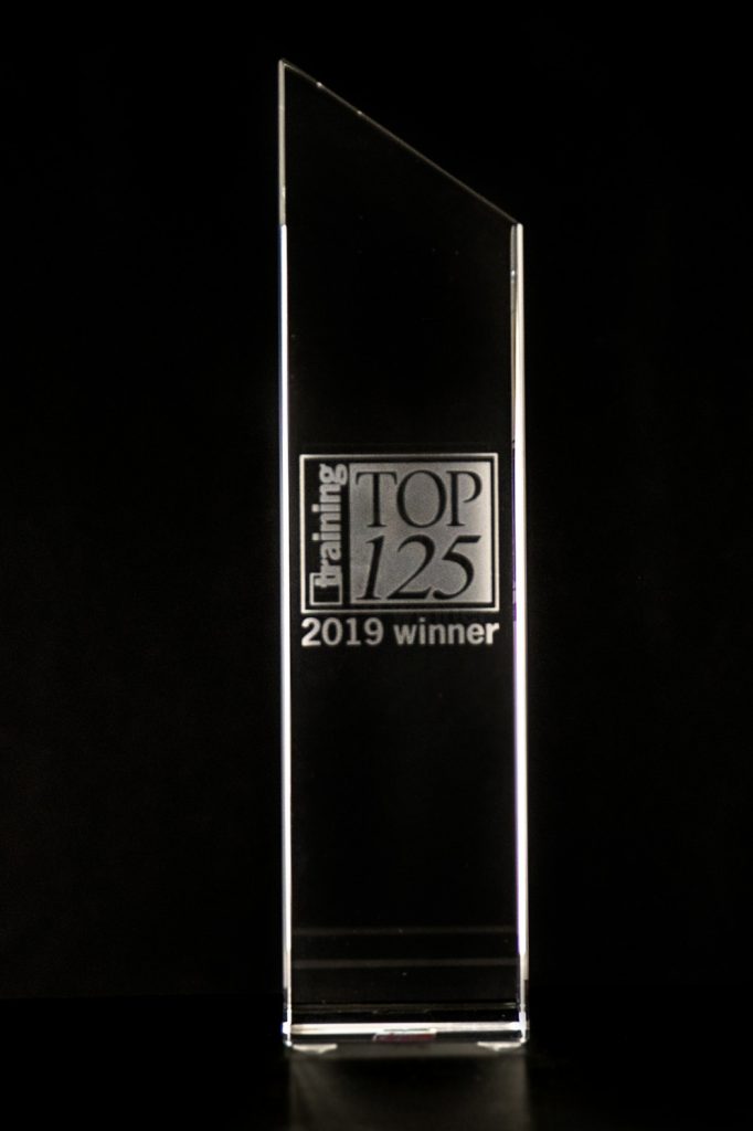 Sundt’s Crystal Award for the 2019 Training Top 125  