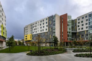 student housing building