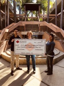 sundt foundation presents check to oc gateway housing