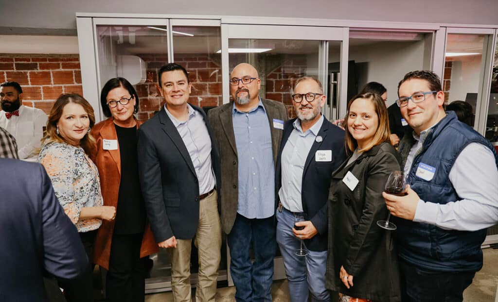 Aracely Lazcano, Martina Lorey, Jorge Loya, Rene Melendez, Edgar Lopez, Abril Parra, and David Parra for photo