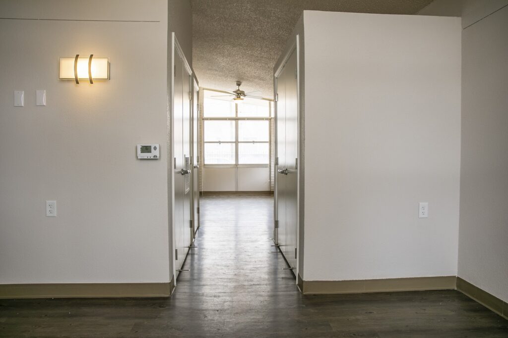 interior of renovated cottage unit for Housing Authority of El Paso