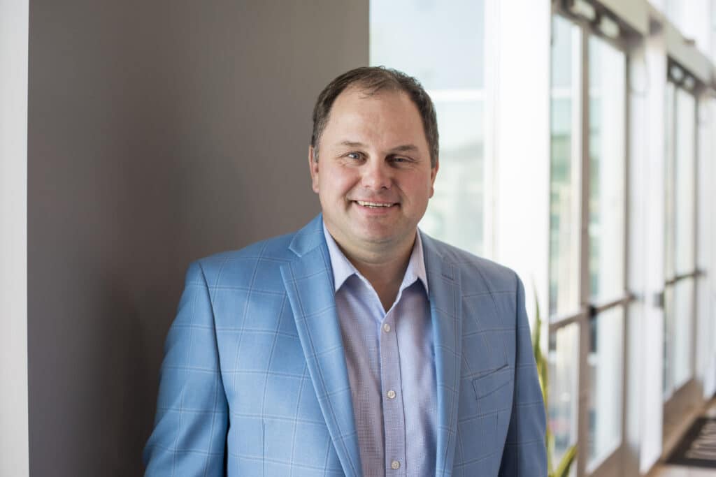 headshot of David Rieken water treatment and wastewater treatment construction expert