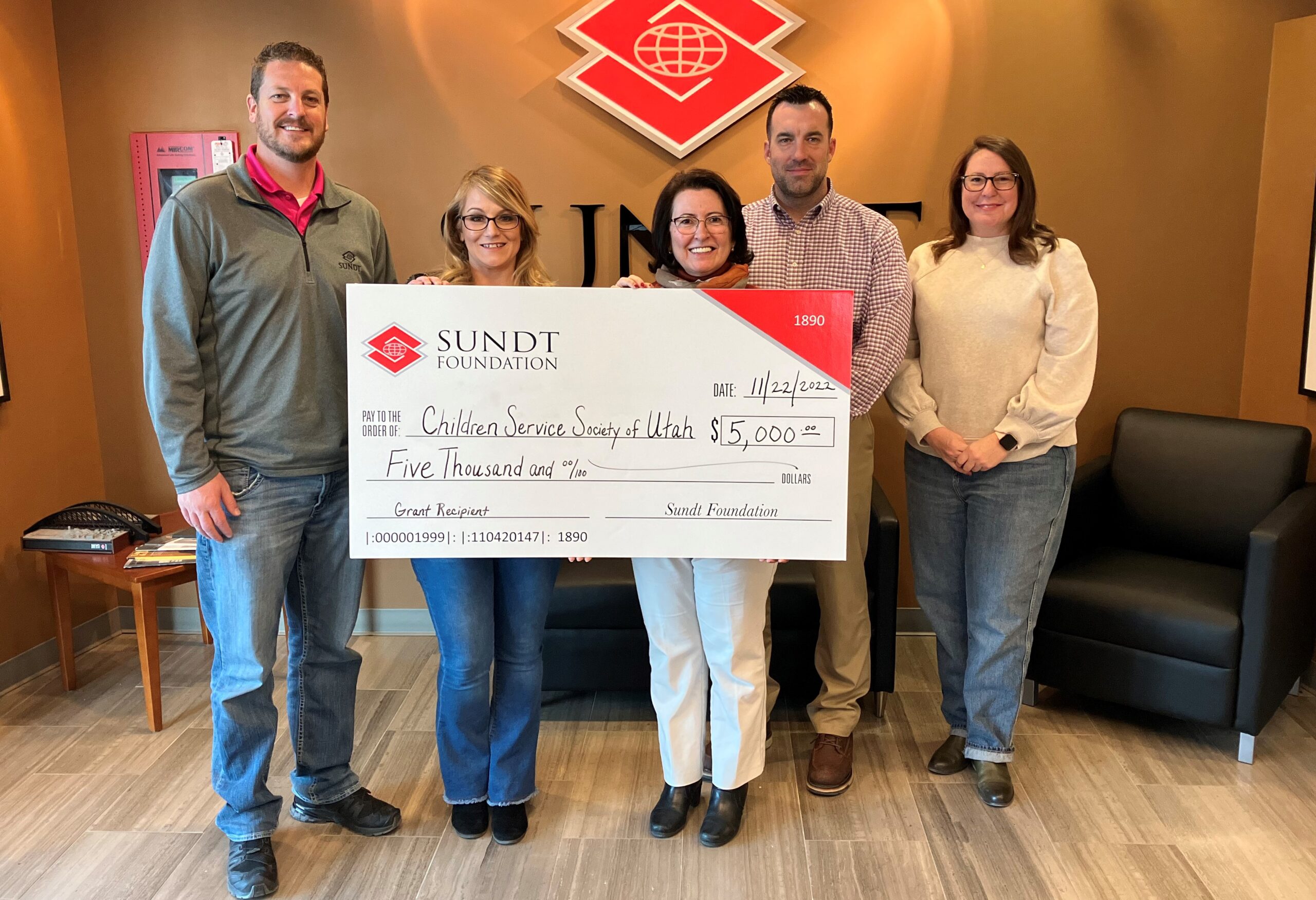 Sundt Foundation Donates $8,000 to Salt Lake City Charities ...