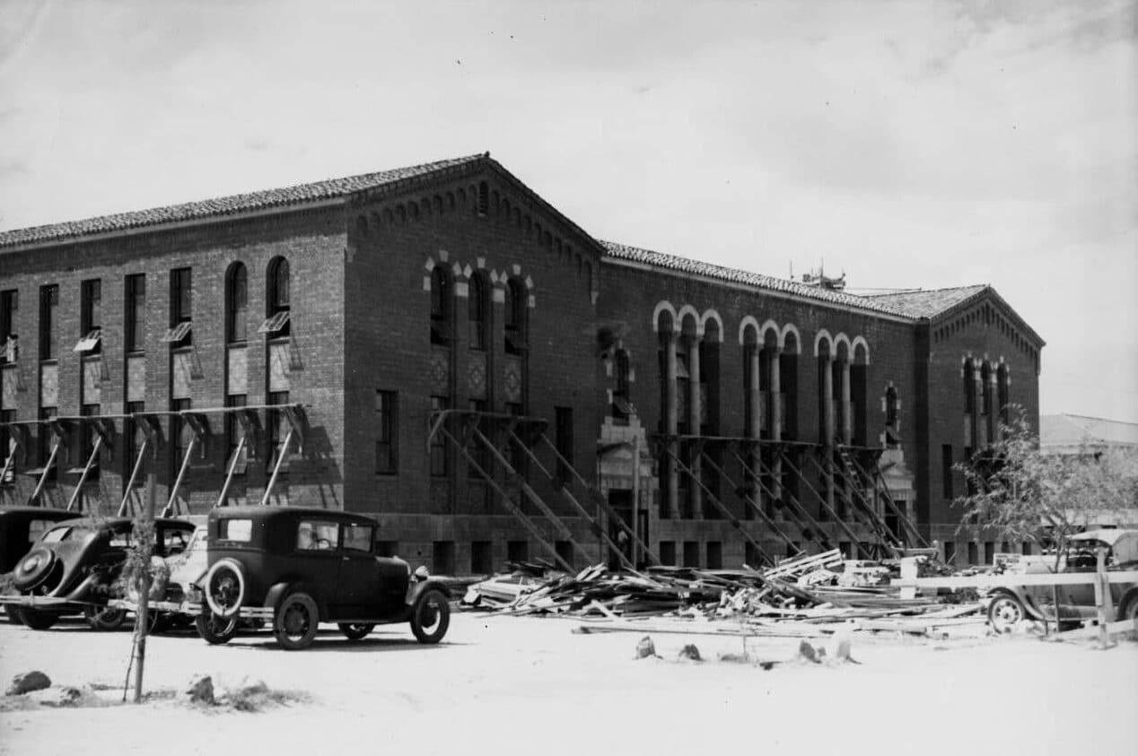 1936 Photo of Old Chem