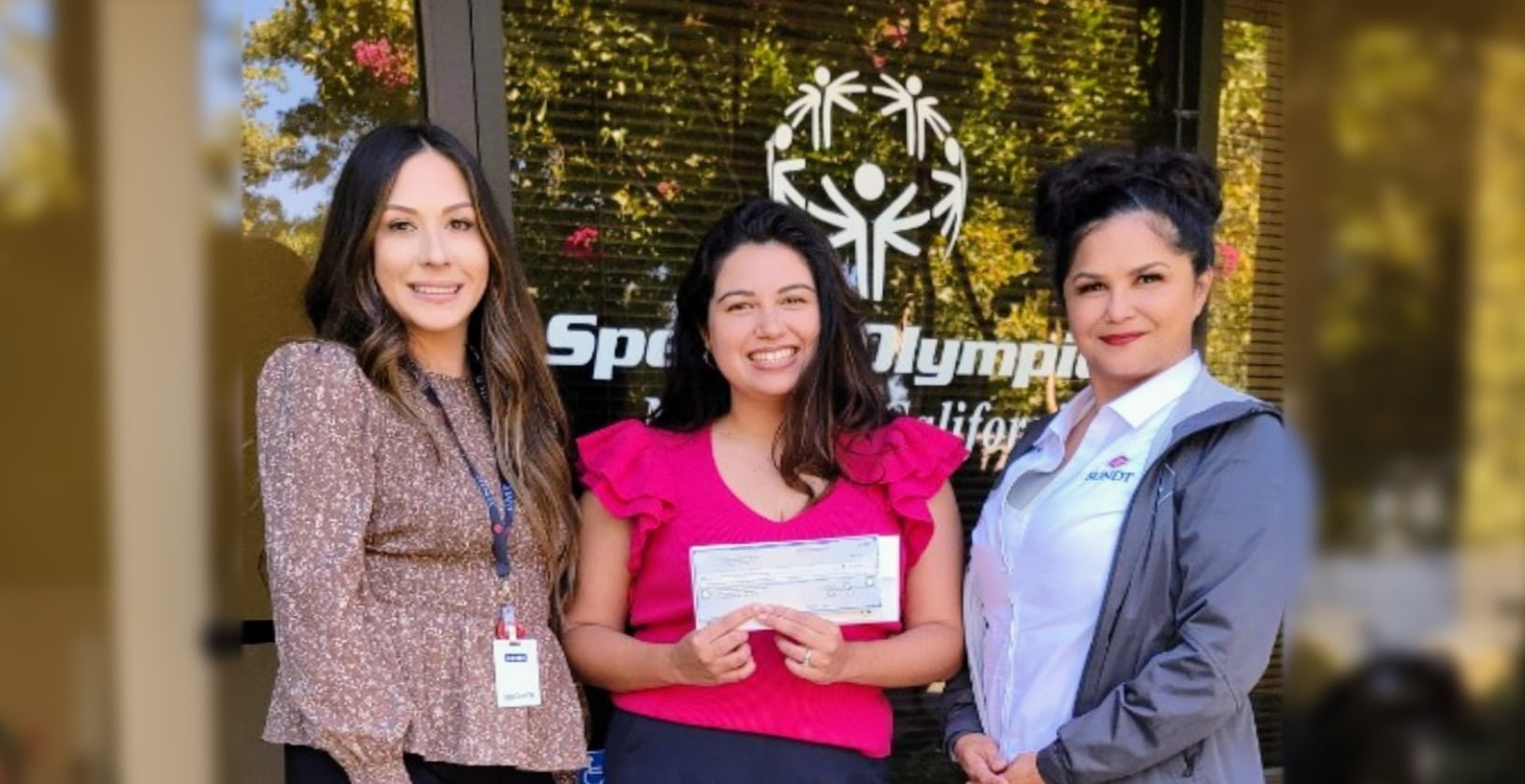 Sundt Sacramento gives to Special Olympics