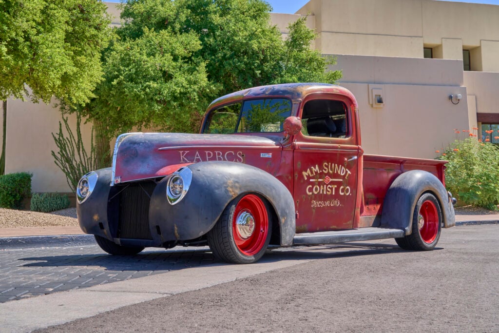 The preserved truck